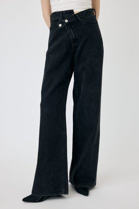 【マウジー/moussy】のCROSS WAIST WIDE STRAIGHT 人気、トレンドファッション・服の通販 founy(ファニー) ファッション Fashion レディースファッション WOMEN おすすめ Recommend キャミ Cami コンパクト Compact サンダル Sandals シューズ Shoes ストレート Straight スニーカー Sneakers タンク Tank デニム Denim トレンド Trend フィット Fit フラット Flat ワイド Wide ワンポイント One Point 今季 This Season 厚底 Platforms |ID:prp329100004539931