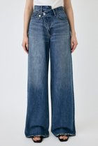 【マウジー/moussy】のCROSS WAIST WIDE STRAIGHT 人気、トレンドファッション・服の通販 founy(ファニー) ファッション Fashion レディースファッション WOMEN おすすめ Recommend キャミ Cami コンパクト Compact サンダル Sandals シューズ Shoes ストレート Straight スニーカー Sneakers タンク Tank デニム Denim トレンド Trend フィット Fit フラット Flat ワイド Wide ワンポイント One Point 今季 This Season 厚底 Platforms thumbnail D/BLU3|ID: prp329100004539931 ipo3291000000032216674