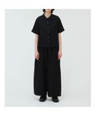 【マーコート/MARcourt】のmizuiro ind ポプリンワイドイージーパンツ 人気、トレンドファッション・服の通販 founy(ファニー) ファッション Fashion レディースファッション Ladies' Fashion Online パンツ Pants シンプル Simple ストレッチ Stretch ドレープ Drape ポケット Pocket ルーズ Loose ワイド Wide 吸水 Water Absorption 夏 Summer 無地 Plain Color thumbnail ブラック|ID: prp329100004539932 ipo3291000000032664352