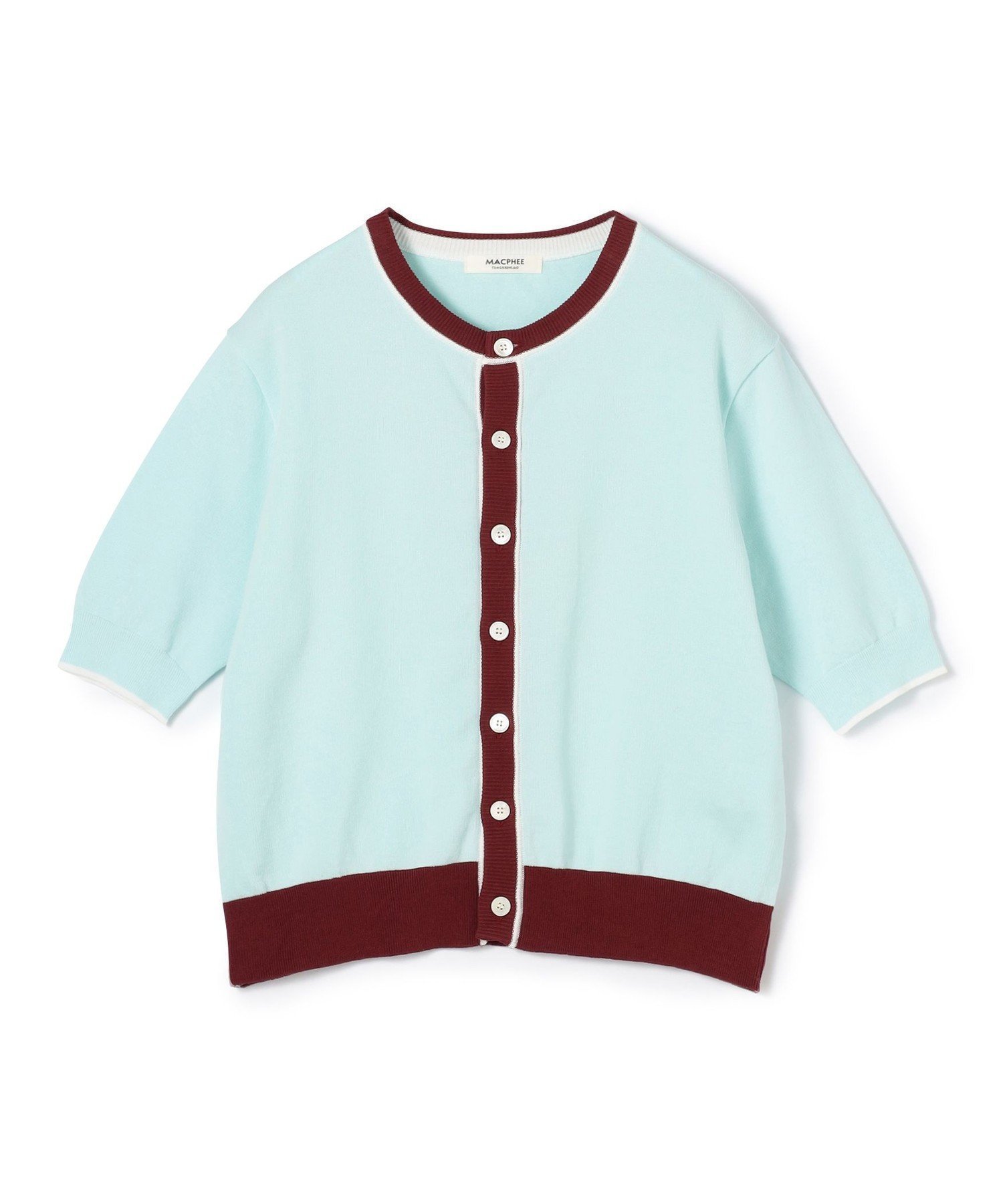 【トゥモローランド/TOMORROWLAND】のドライコットン ハーフスリーブカーディガン インテリア・キッズ・メンズ・レディースファッション・服の通販 founy(ファニー) 　ファッション　Fashion　レディースファッション　WOMEN　トップス・カットソー　Tops/Tshirt　カーディガン　Cardigans　おすすめ　Recommend　カーディガン　Cardigan　スリーブ　Sleeve　バランス　Balance　ベーシック　Basic　定番　Standard　64 ブルー系|ID: prp329100004539981 ipo3291000000032078111