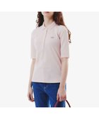 【ラコステ/LACOSTE】のスリムフィットハーフスリーブポロシャツ ピンクベージュ|ID: prp329100004539990 ipo3291000000032609428