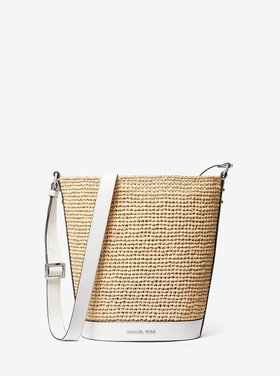 【マイケルコース/MICHAEL KORS】のTOWNSEND ストロー バケット クロスボディ ミディアム マイケルコース 人気、トレンドファッション・服の通販 founy(ファニー) ファッション Fashion レディースファッション WOMEN コレクション Collection ショルダー Shoulder ドロップ Drop ラグジュアリー Luxury |ID:prp329100004540005