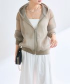 【リヴドロワ/RIVE DROITE】の【レジャーにもおすすめ】ダブルメッシュフーディ 人気、トレンドファッション・服の通販 founy(ファニー) ファッション Fashion レディースファッション WOMEN おすすめ Recommend パーカー Hoodie ポケット Pocket メッシュ Mesh ワンポイント One Point thumbnail ベージュ|ID: prp329100004540054 ipo3291000000032078513
