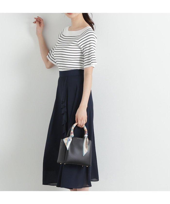 【プロポーション ボディドレッシング/PROPORTION BODY DRESSING】のアシメラッフルフレアスカート インテリア・キッズ・メンズ・レディースファッション・服の通販 founy(ファニー) https://founy.com/ ファッション Fashion レディースファッション Fashion for Women スカート Skirts Aライン・フレアスカート A-Line & Flared Skirts エレガント 上品 Elegant トレンド Trend, Trending Now フレア Flare, Flared ラッフル Ruffle, Frill ビジネス 仕事 通勤 Business / Work / Commuting |ID: prp329100004540071 ipo3291000000032747844