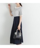 【プロポーション ボディドレッシング/PROPORTION BODY DRESSING】のアシメラッフルフレアスカート ネイビー|ID: prp329100004540071 ipo3291000000032747847