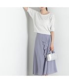 【プロポーション ボディドレッシング/PROPORTION BODY DRESSING】のアシメラッフルフレアスカート ブルー|ID: prp329100004540071 ipo3291000000032747851