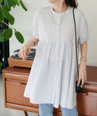 【ディスコート/Discoat】の【新色追加!/WEB限定】ティアードギャザーチュニック オフホワイト|ID: prp329100004540088 ipo3291000000033579207