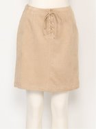 【リリーブラウン/Lily Brown】の裾刺繍台形スカート 人気、トレンドファッション・服の通販 founy(ファニー) ファッション Fashion レディースファッション WOMEN スカート Skirt 台形スカート Trapezoid Skirt スエード Suede フロント Front レース Race エレガント 上品 Elegant 台形 Trapezoid thumbnail BEG|ID: prp329100004540106 ipo3291000000032291970