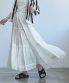 【コーエン/COEN】のMARKET(マーケット)ティアードフレアスカート OFF WHITE|ID: prp329100004540108 ipo3291000000032381646