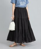 【コーエン/COEN】のMARKET(マーケット)ティアードフレアスカート BLACK|ID: prp329100004540108 ipo3291000000032381647