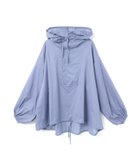 【マーコート/MARcourt】のmizuiro ind フード付きシャツ 人気、トレンドファッション・服の通販 founy(ファニー) ファッション Fashion レディースファッション Ladies' Fashion Online トップス・カットソー Tops/Tshirt シャツ/ブラウス Shirts/Blouses ポケット Pocket エレガント 上品 Elegant 人気 Popularity 夏 Summer 無地 Plain Color 長袖 Long Sleeve thumbnail ブルー|ID: prp329100004540113 ipo3291000000032674473