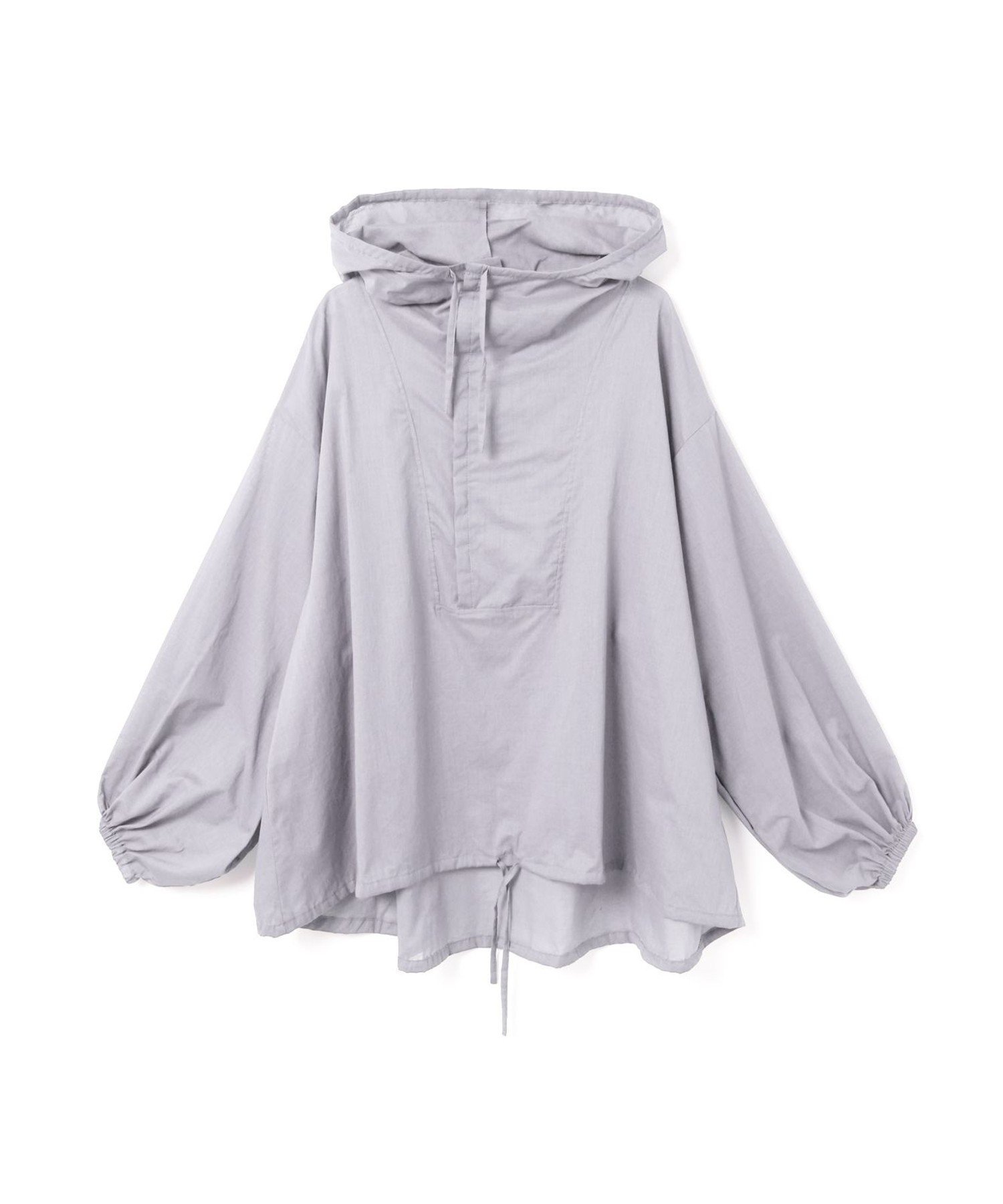【マーコート/MARcourt】のmizuiro ind フード付きシャツ インテリア・キッズ・メンズ・レディースファッション・服の通販 founy(ファニー) 　ファッション　Fashion　レディースファッション　Ladies' Fashion Online　トップス・カットソー　Tops/Tshirt　シャツ/ブラウス　Shirts/Blouses　ポケット　Pocket　エレガント 上品　Elegant　人気　Popularity　夏　Summer　無地　Plain Color　長袖　Long Sleeve　ライトグレー|ID: prp329100004540113 ipo3291000000032674475