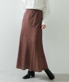 【センスオブプレイス/SENSE OF PLACE by URBAN RESEARCH】のドットナロースカート BRO×BLU|ID: prp329100004540148 ipo3291000000032395870