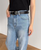 【キャナルジーン/CANAL JEAN】のEl mar(エルマール) オーバルバックルレザーベルト ブラック|ID: prp329100004540165 ipo3291000000032079136