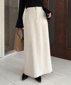 【カプリシューレマージュ/CAPRICIEUX LEMAGE】の【低身長サイズあり】マキシIラインスカート エクリュ|ID: prp329100004540199 ipo3291000000032355994