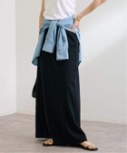 【フレームワーク/FRAMeWORK】のONIT COTTON RIB TIGHT LONG スカート ブラック|ID: prp329100004540219 ipo3291000000032079458