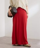 【フレームワーク/FRAMeWORK】のONIT COTTON RIB TIGHT LONG スカート レッド|ID: prp329100004540219 ipo3291000000032079459
