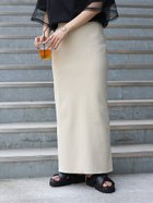 【コロニートゥーワンスリーナイン/COLONY 2139】の【-3kg見え/低身長サイズあり】エステルヤーンペンシルスカート 人気、トレンドファッション・服の通販 founy(ファニー) ファッション Fashion レディースファッション Ladies' Fashion Online スカート Skirt 軽量 Lightweight スウェット Sweat ストレート Straight スリット Slit デスク Desk ペンシル Pencil ロング Long ワーク Work おすすめ Recommend thumbnail ベージュ|ID: prp329100004540235 ipo3291000000032606363