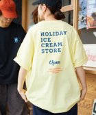 【フリークスストア/FREAK'S STORE】のHOLIDAY ICECREAM×FREAK S STORE 別注 ビッグシルエット バックプリント クルーネック Tシャツ 【限定展開】 25SS イエロー|ID: prp329100004540271 ipo3291000000032373274