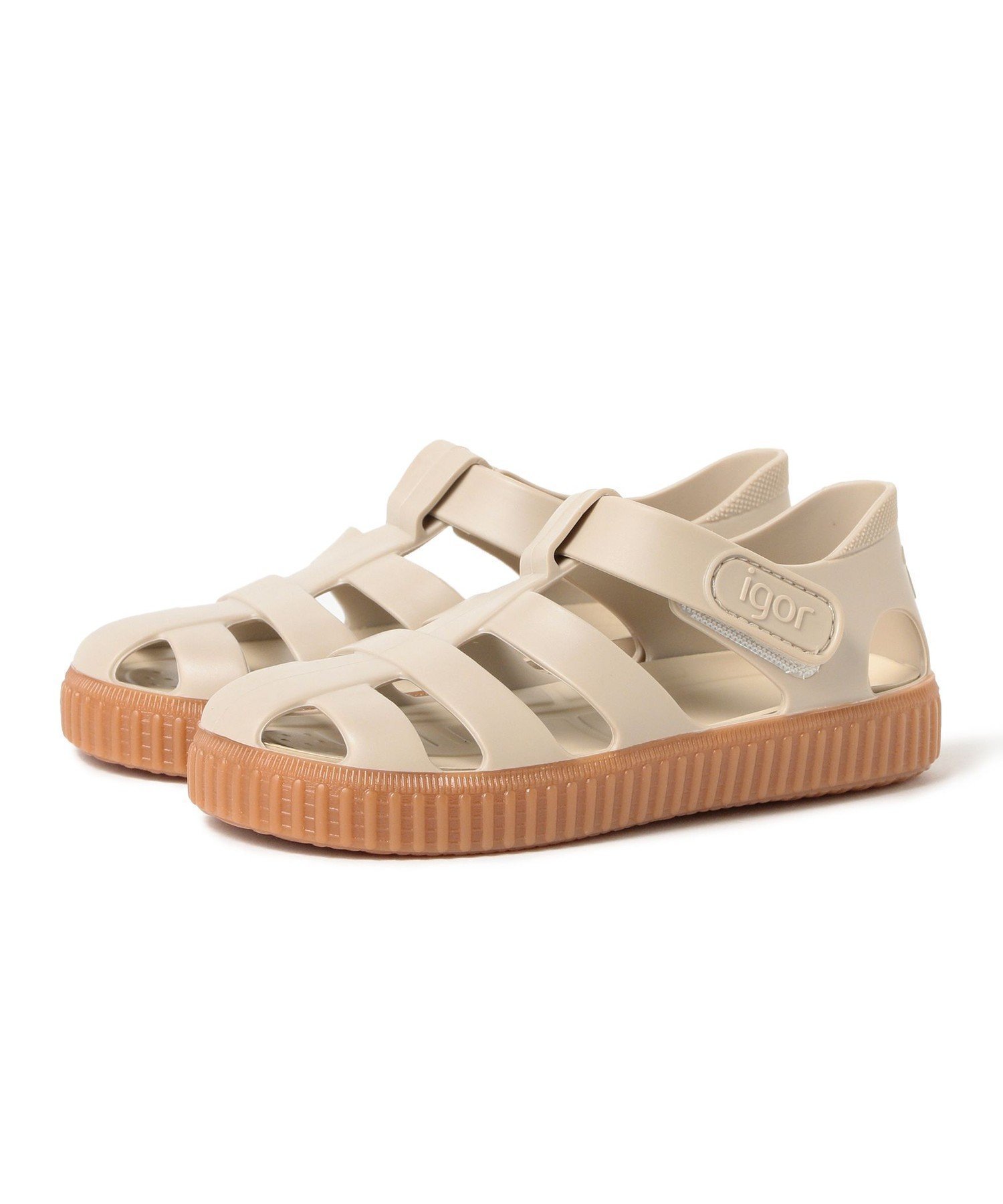 【ビーミングライフストアバイビームス/B:MING LIFE STORE by BEAMS / KIDS】のigor / NICO ベルクロ サンダル(11~18cm) 25SS レジャー 水遊び プール 海 サンダル お出かけ インテリア・キッズ・メンズ・レディースファッション・服の通販 founy(ファニー) 　ファッション　Fashion　キッズファッション　KIDS　アウトドア　Outdoor　インソール　Insole　サンダル　Sandals　ラバー　Rubber　おすすめ　Recommend　2025年　2025　2025春夏・S/S　Ss,Spring/Summer,2025　110_BEIGE|ID: prp329100004540277 ipo3291000000032079823