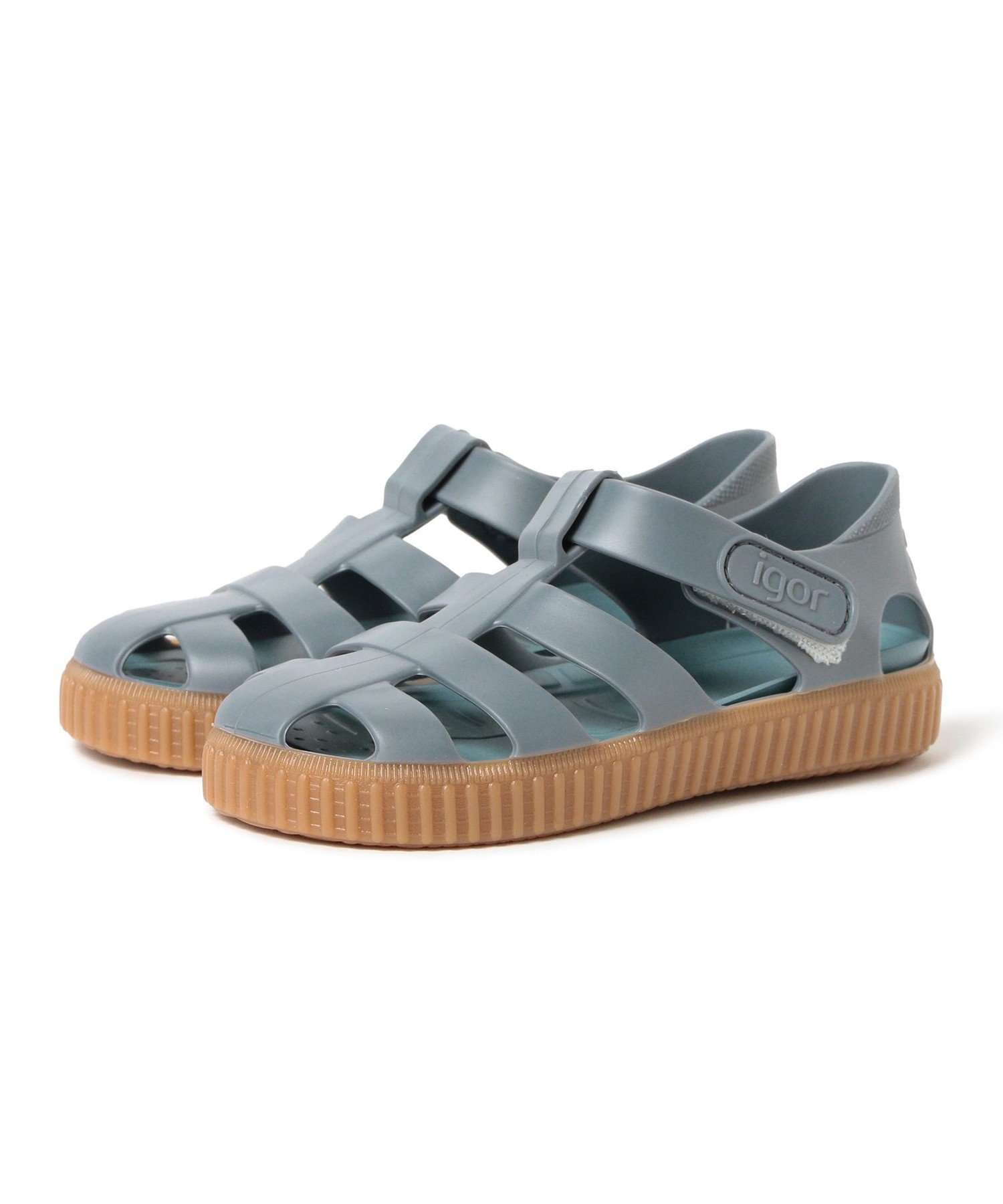 【ビーミングライフストアバイビームス/B:MING LIFE STORE by BEAMS / KIDS】のigor / NICO ベルクロ サンダル(11~18cm) 25SS レジャー 水遊び プール 海 サンダル お出かけ インテリア・キッズ・メンズ・レディースファッション・服の通販 founy(ファニー) 　ファッション　Fashion　キッズファッション　KIDS　アウトドア　Outdoor　インソール　Insole　サンダル　Sandals　ラバー　Rubber　おすすめ　Recommend　2025年　2025　2025春夏・S/S　Ss,Spring/Summer,2025　047_BLUE|ID: prp329100004540277 ipo3291000000032079825