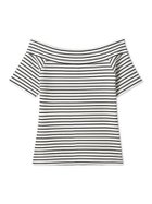 【フレイ アイディー/FRAY I.D】のオフショルダーカットソー/ウォッシャブル 人気、トレンドファッション・服の通販 founy(ファニー) ファッション Fashion レディースファッション Ladies' Fashion Online トップス・カットソー Tops/Tshirt カットソー Cut and Sewn ウォッシャブル Washable オフショルダー Off Shoulder コンパクト Compact チャーム Charm デコルテ Decolletage プリント Print ボトム Bottom 人気 Popularity 夏 Summer thumbnail BORDER[933]|ID: prp329100004540283 ipo3291000000032542304