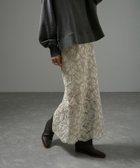 【サロン アダム エ ロペ/SALON adam et rope'】の【セットアップ対応】レースフラワースカート ベージュ(27)|ID: prp329100004540287 ipo3291000000032079886