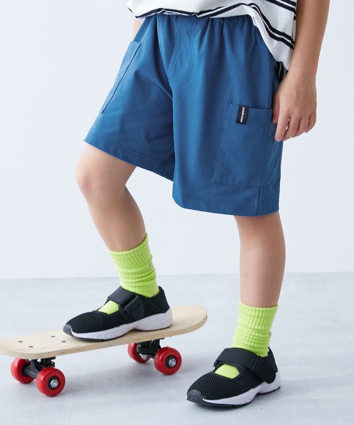 【デビロック/devirock / KIDS】の防汚 ワンポイントハーフパンツ ハーフパンツ ショートパンツ ボトムス 25SS インテリア・キッズ・メンズ・レディースファッション・服の通販 founy(ファニー) https://founy.com/ ファッション Fashion キッズファッション KIDS ボトムス Bottoms/Kids サンダル Sandals ショート Short ストレッチ Stretch ハーフ Half おすすめ Recommend 夏 Summer 2025年 2025 2025春夏・S/S Ss,Spring/Summer,2025 |ID: prp329100004540295 ipo3291000000032079917