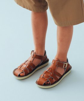 【こども ビームス/コドモ ビームス / KIDS】のSALT WATER SANDALS / Shark ウォッシャブル レザー サンダル(約13~19cm) 人気、トレンドファッション・服の通販 founy(ファニー) ファッション Fashion キッズファッション KIDS ウォッシャブル Washable クッション Cushion サンダル Sandals 夏 Summer 定番 Standard |ID:prp329100004540304