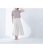 【ナチュラル ビューティー ベーシック/NATURAL BEAUTY BASIC】の切替タックバルーンスカート エクリュ1|ID: prp329100004540327 ipo3291000000032080114