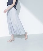 【ナチュラル ビューティー ベーシック/NATURAL BEAUTY BASIC】のマイクロギンガムフレアスカート グレー|ID: prp329100004540331 ipo3291000000032669384