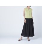 【ナチュラル ビューティー ベーシック/NATURAL BEAUTY BASIC】のマイクロギンガムフレアスカート クロ|ID: prp329100004540331 ipo3291000000032669385