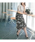 【インデックス/INDEX】の花柄マーメイドフレアスカート【洗濯機洗い可】 人気、トレンドファッション・服の通販 founy(ファニー) ファッション Fashion レディースファッション WOMEN スカート Skirt Aライン/フレアスカート Flared A-Line Skirts シアー Sheer パイピング Piping フラワー Flower フレア Flare プリント Print ポケット Pocket thumbnail チャコールグレー|ID: prp329100004540350 ipo3291000000032203291