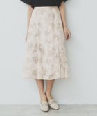 【インデックス/INDEX】の花柄マーメイドフレアスカート【洗濯機洗い可】 人気、トレンドファッション・服の通販 founy(ファニー) ファッション Fashion レディースファッション WOMEN スカート Skirt Aライン/フレアスカート Flared A-Line Skirts シアー Sheer パイピング Piping フラワー Flower フレア Flare プリント Print ポケット Pocket thumbnail ライトベージュ|ID: prp329100004540350 ipo3291000000032203292