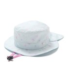【その他のブランド/Other】の【UVカット】日よけ付き切り替え総柄メッシュサファリハット(50~54cm) ブルー系|ID: prp329100004540375 ipo3291000000032729610