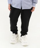 【デビロック/devirock / KIDS】の無地 裾リブ スウェットパンツ ボトムス ロングパンツ 24AW ブラック|ID: prp329100004540378 ipo3291000000032080449