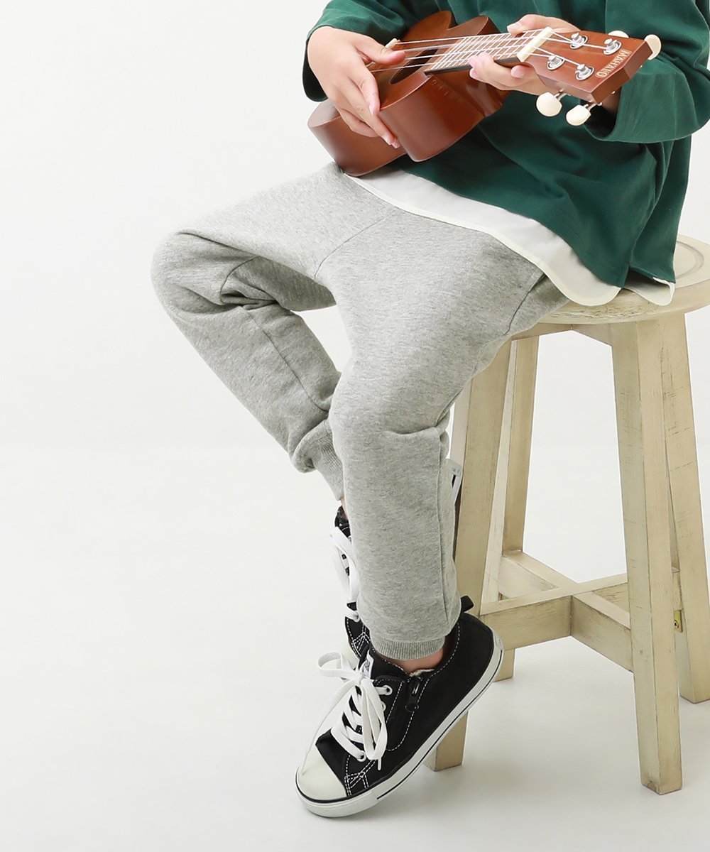 【デビロック/devirock / KIDS】の無地 裾リブ スウェットパンツ ボトムス ロングパンツ 24AW インテリア・キッズ・メンズ・レディースファッション・服の通販 founy(ファニー) 　ファッション　Fashion　キッズファッション　KIDS　ボトムス　Bottoms/Kids　スタイリッシュ　Stylish　トレンド　Trend　ベーシック　Basic　無地　Plain Color　ロング　Long　おすすめ　Recommend　2024年　2024　2024-2025秋冬・A/W　Aw/Autumn/Winter/Fw/Fall/2024-2025　杢グレー|ID: prp329100004540378 ipo3291000000032080451