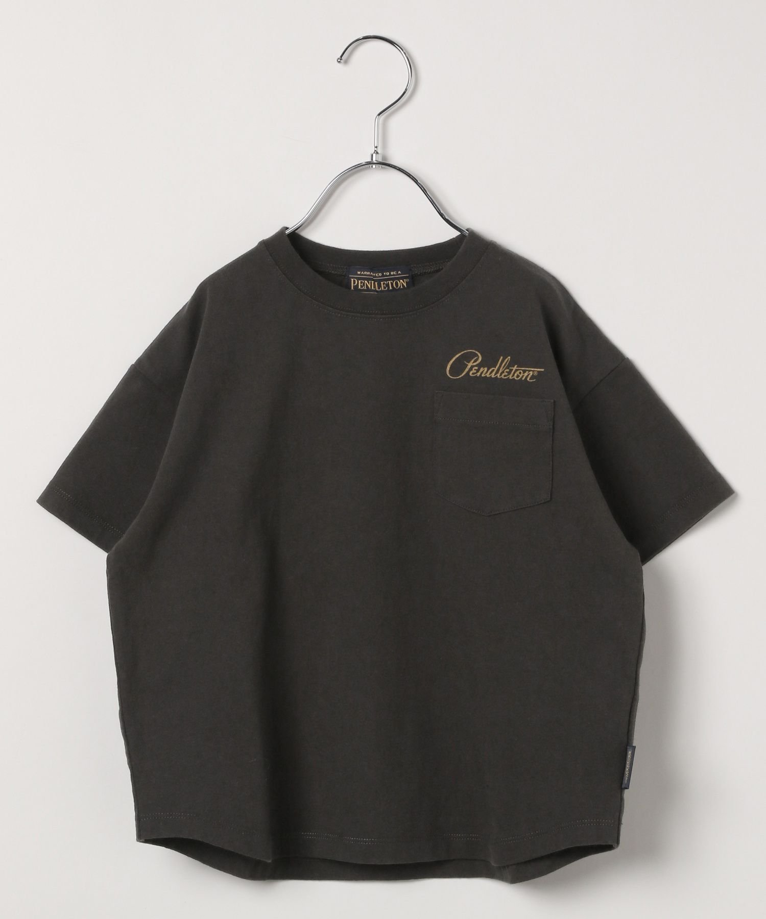 【ベイフロー/BAYFLOW / KIDS】の【PENDLETON(ペンドルトン)】別注バックプリントTシャツ25SS(KIDS) インテリア・キッズ・メンズ・レディースファッション・服の通販 founy(ファニー) 　ファッション　Fashion　キッズファッション　KIDS　カッティング　Cutting　ブランケット　Blanket　プリント　Print　ボトム　Bottom　別注　Special Order　メンズ　Mens　モノトーン　Monotone　ラウンド　Round　ワイド　Wide　おすすめ　Recommend　2025年　2025　2025春夏・S/S　Ss,Spring/Summer,2025　チャコール18|ID: prp329100004540390 ipo3291000000032080546