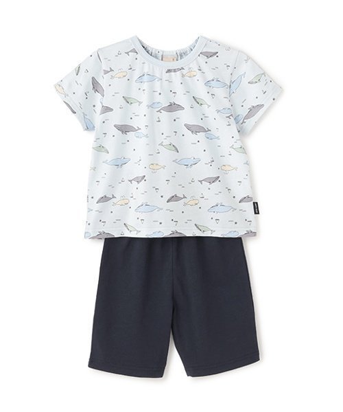【ナルミヤ オンライン/NARUMIYA ONELINE / KIDS】の【WEB限定】BOYS半袖パジャマ インテリア・キッズ・メンズ・レディースファッション・服の通販 founy(ファニー) 　ファッション　Fashion　キッズファッション　Fashion for Kids　おすすめ　Recommended / Our Picks　パジャマ　Pajamas, Sleepwear　モチーフ　Motif, Design Theme　人気　Popular, Best Seller　半袖　Short Sleeve, Half Sleeve　マルチ|ID: prp329100004540400 ipo3291000000033494187