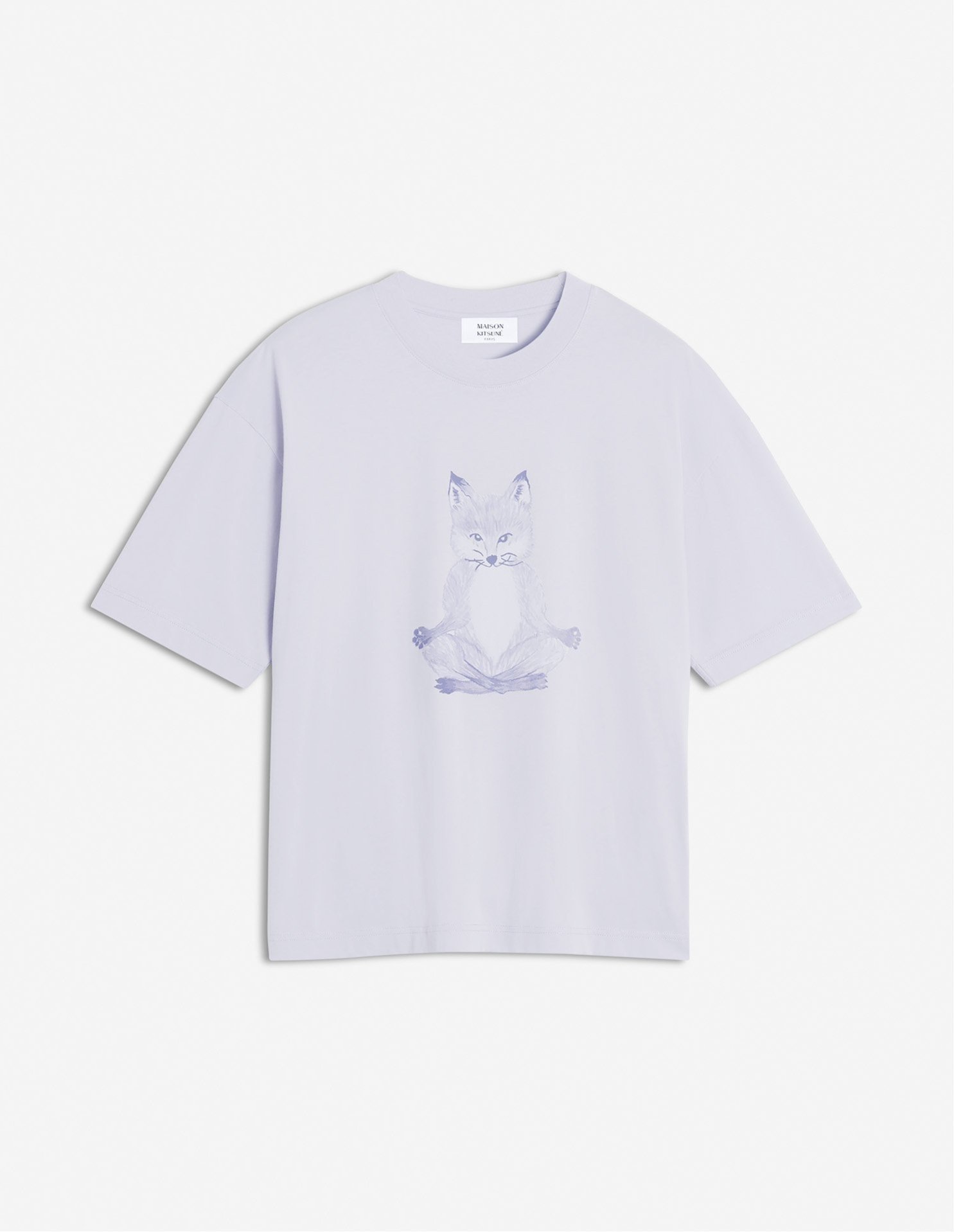 【メゾン キツネ/MAISON KITSUNE】のMaison Kitsune/YOGA FOX BOXY TEE-SHIRT 人気、トレンドファッション・服の通販 founy(ファニー) 　ファッション　Fashion　レディースファッション　Ladies' Fashion Online　トップス・カットソー　Tops/Tshirt　シャツ/ブラウス　Shirts/Blouses　フロント　Front　プリント　Print　半袖　Short Sleeve　夏　Summer　S/S・春夏　Ss・Spring/Summer　 other-1|ID: prp329100004540401 ipo3291000000032624444