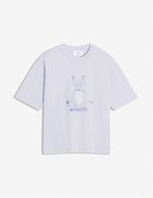 【メゾン キツネ/MAISON KITSUNE】のMaison Kitsune/YOGA FOX BOXY TEE-SHIRT 人気、トレンドファッション・服の通販 founy(ファニー) ファッション Fashion レディースファッション Ladies' Fashion Online トップス・カットソー Tops/Tshirt シャツ/ブラウス Shirts/Blouses フロント Front プリント Print 半袖 Short Sleeve 夏 Summer S/S・春夏 Ss・Spring/Summer thumbnail SOFT MAUVE|ID: prp329100004540401 ipo3291000000032624445