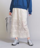 【その他のブランド/Other】のセルロースナイロン エンブロイダリー ロングスカート OFF WHITE|ID: prp329100004540416 ipo3291000000032214931