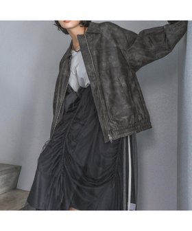 【ページボーイ/PAGEBOY】のサンドヴィンテージレザーブルゾン 人気、トレンドファッション・服の通販 founy(ファニー) ファッション Fashion レディースファッション WOMEN アウター Coat Outerwear ブルゾン Blouson/Jackets トップス・カットソー Tops/Tshirt ベスト/ジレ Gilets/Vests バランス Balance ポケット Pocket ヴィンテージ Vintage 秋 Autumn/Fall |ID:prp329100004540423
