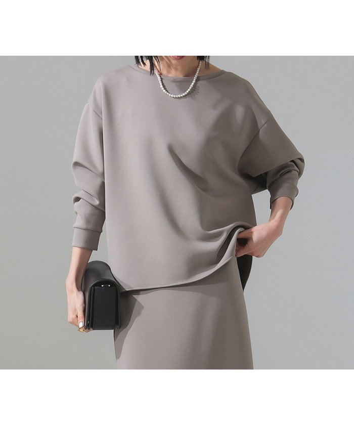 【デミルクス ビームス/Demi-Luxe BEAMS】のダンボール ロングスリーブ プルオーバー インテリア・キッズ・メンズ・レディースファッション・服の通販 founy(ファニー) https://founy.com/ ファッション Fashion レディースファッション WOMEN トップス・カットソー Tops/Tshirt プルオーバー Pullover おすすめ Recommend カットソー Cut And Sew シンプル Simple スリット Slit スリーブ Sleeve セットアップ Set Up タイトスカート Tight Skirt リラックス Relax ロング Long ワイド Wide |ID: prp329100004540431 ipo3291000000032254726