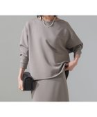 【デミルクス ビームス/Demi-Luxe BEAMS】のダンボール ロングスリーブ プルオーバー MOCHA|ID: prp329100004540431 ipo3291000000032254727