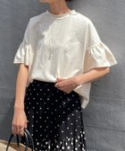 【その他のブランド/Other】のギャザースリーブTee ベージュ|ID: prp329100004540436 ipo3291000000032984085