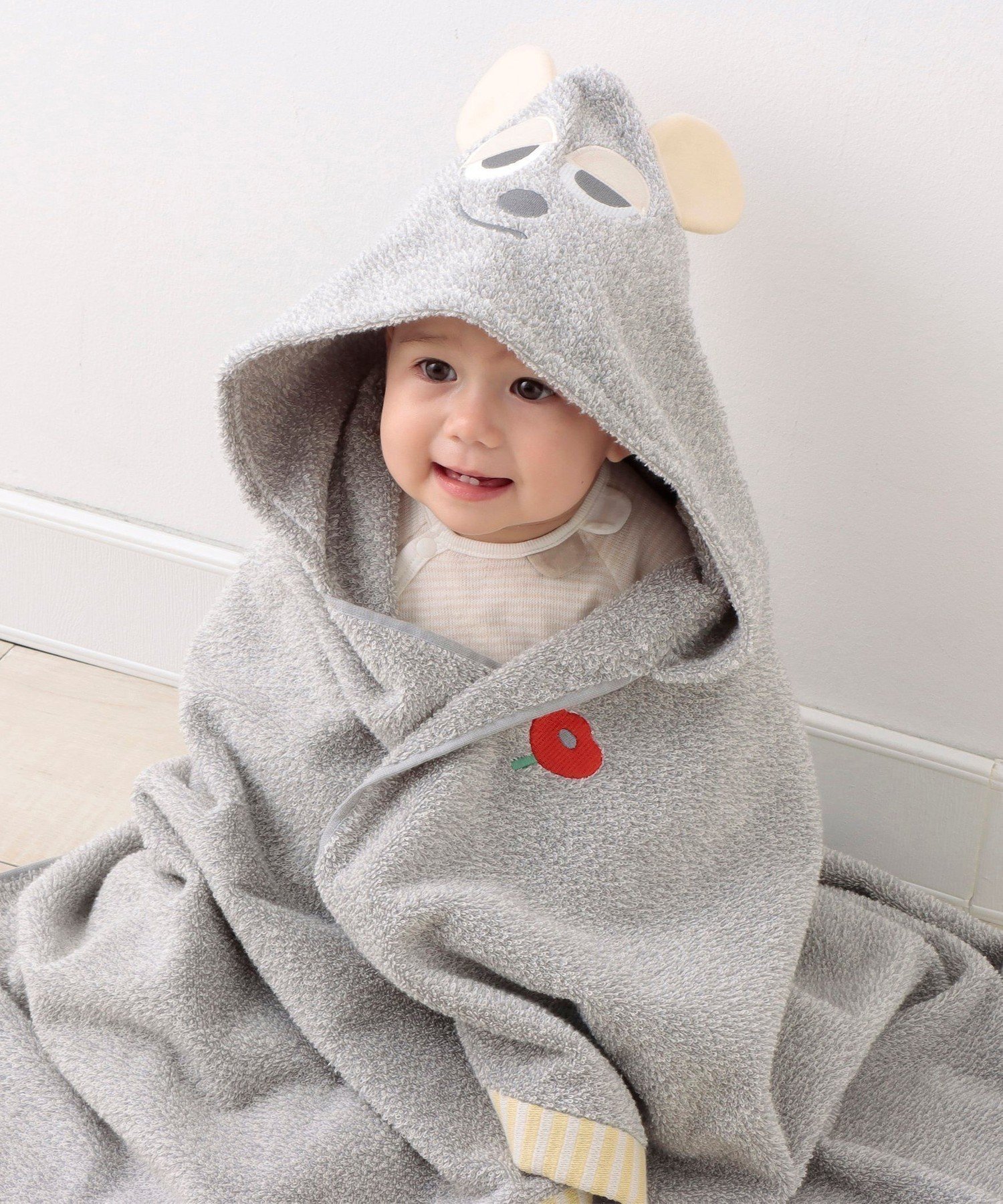 【その他のブランド/Other】のフード付きバスタオル/LEO LIONNI 人気、トレンドファッション・服の通販 founy(ファニー) 　ファッション　Fashion　キッズファッション　Fashion for Kids　吸水　Absorbent, Quick-Dry　タオル　Towel, Bath Towel　フロント　Front, Front Design　ボーダー　Border, Stripe　 other-1|ID: prp329100004540440 ipo3291000000032710688