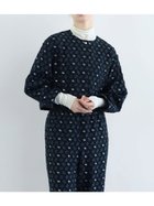 【ラシュッド/LASUD】の桐生ペイズリージャガードジャケット ダークブルー|ID: prp329100004540449 ipo3291000000032080957