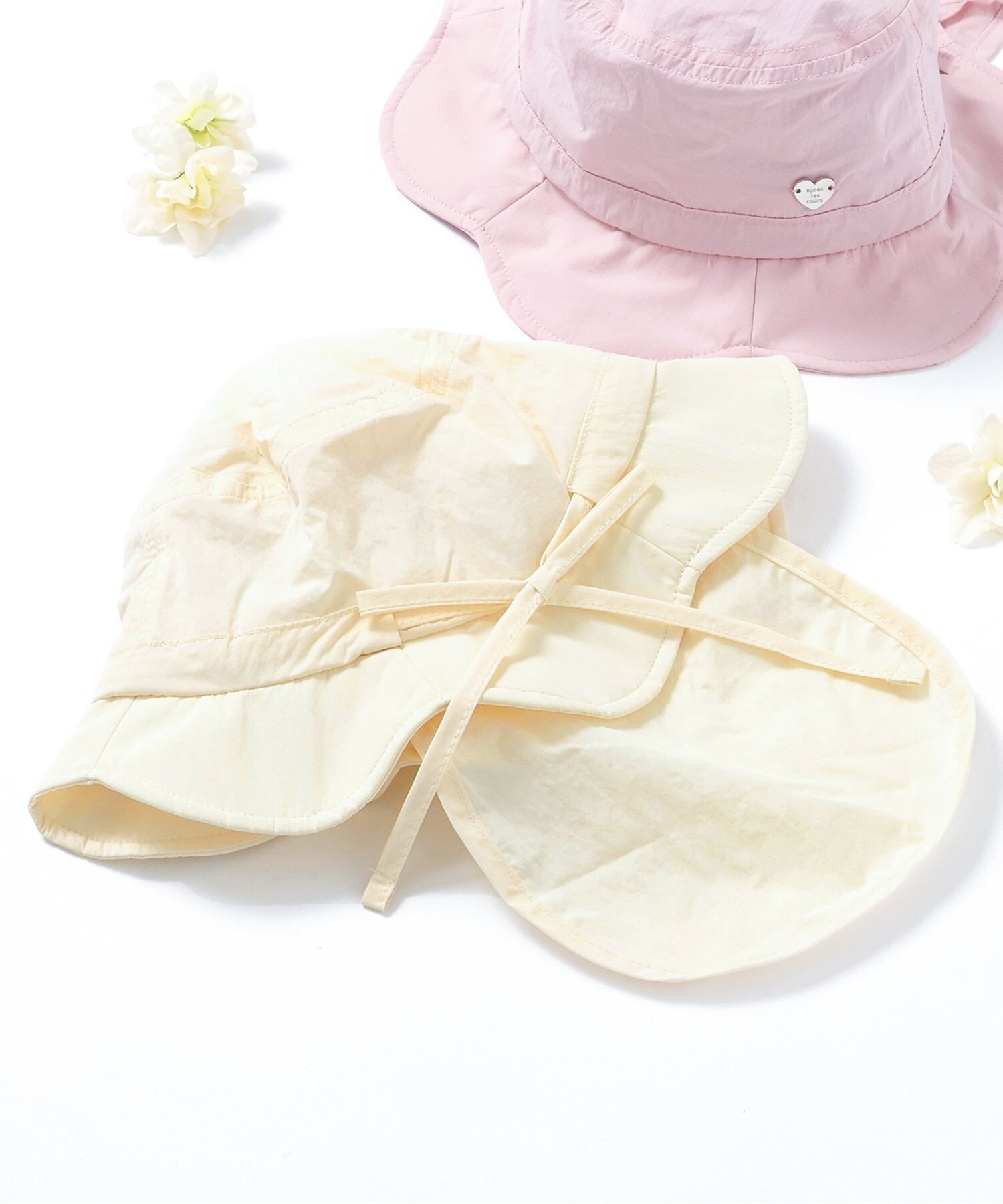 【その他のブランド/Other】のスカラップアウトドアハット_UVカット_撥水加工 人気、トレンドファッション・服の通販 founy(ファニー) 　ファッション　Fashion　キッズファッション　Fashion for Kids　帽子　Hat, Headwear　 other-1|ID: prp329100004540453 ipo3291000000032671319
