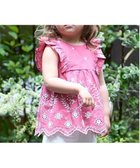 【その他のブランド/Other】の【リンク】オーバーレースチュニック(キッズサイズ) 人気、トレンドファッション・服の通販 founy(ファニー) ファッション Fashion キッズファッション KIDS インド India ガーリー Girly スカラップ Scalloped チュニック Tunic フリル Frills レース Race 夏 Summer thumbnail ディープ ピンク|ID: prp329100004540454 ipo3291000000032080984